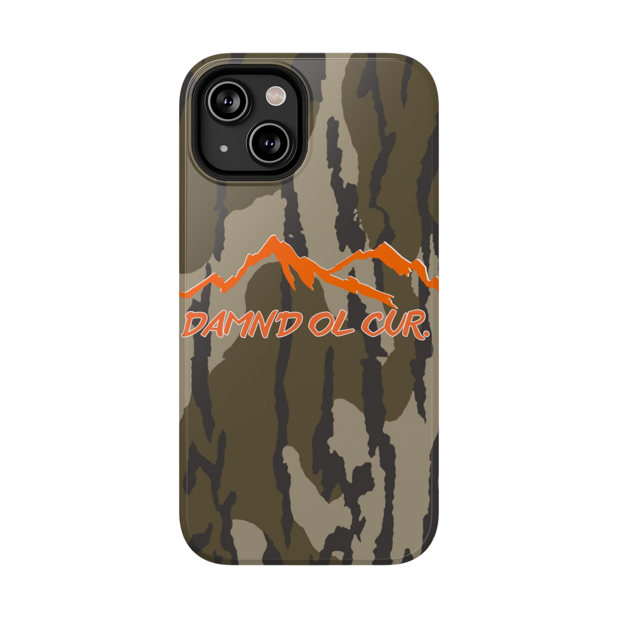 Camo Mountain Impact-Resistant Phone Case — 'Damn'd O'Clur' Outdoor Protective Cover