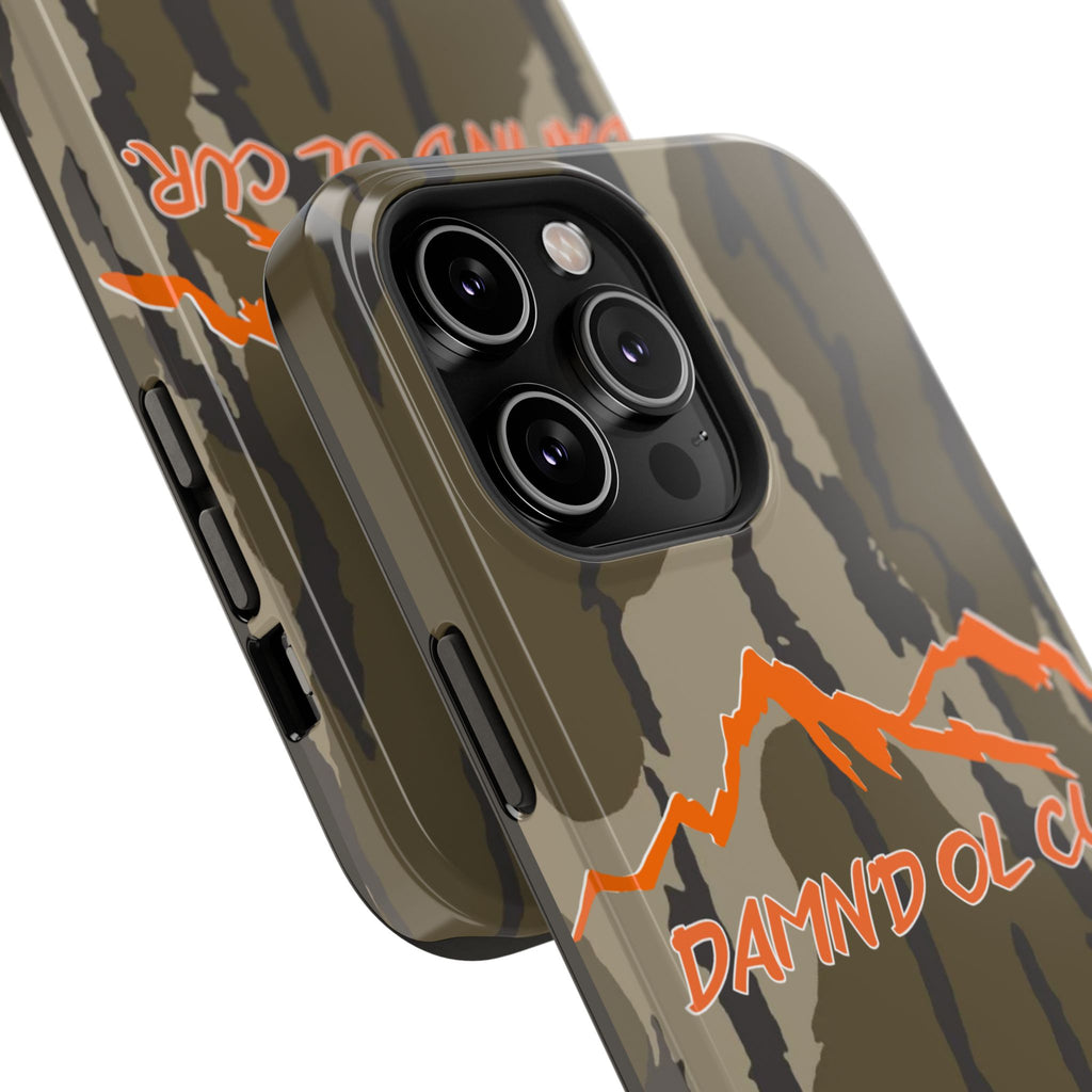 Camo Mountain Impact-Resistant Phone Case — 'Damn'd O'Clur' Outdoor Protective Cover