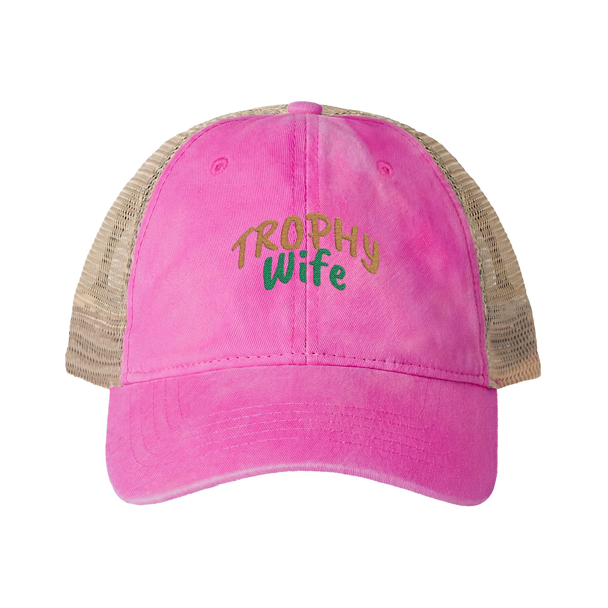 Women's Washed Mesh-Back Cap