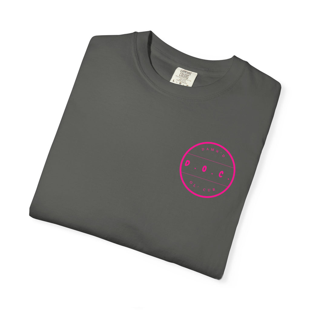 Dog Portrait T‑Shirt — 'Damn'd Ol Cur Co.' Graphic Tee