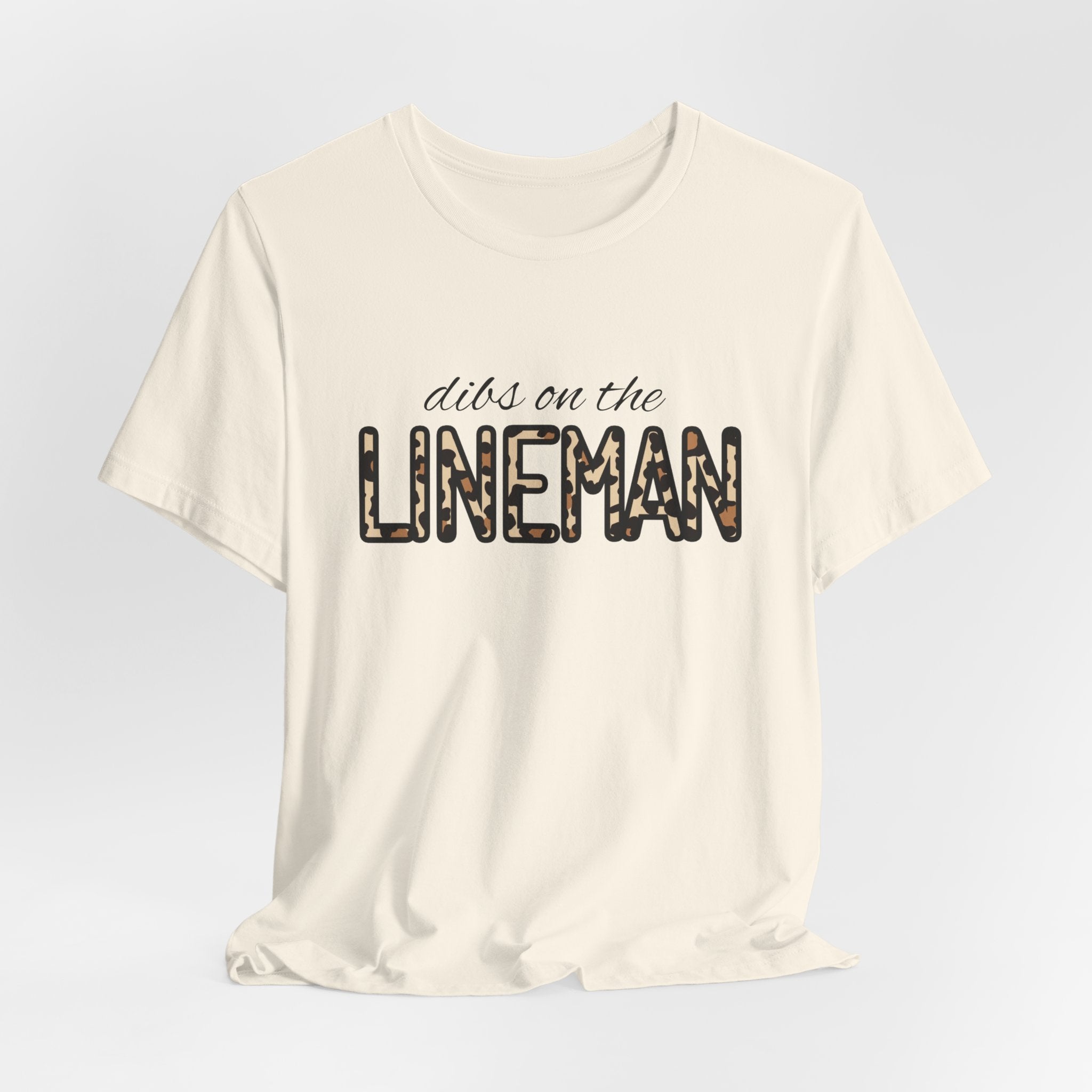 Dibs on the Lineman T-Shirt — Football Lineman Crew Tee